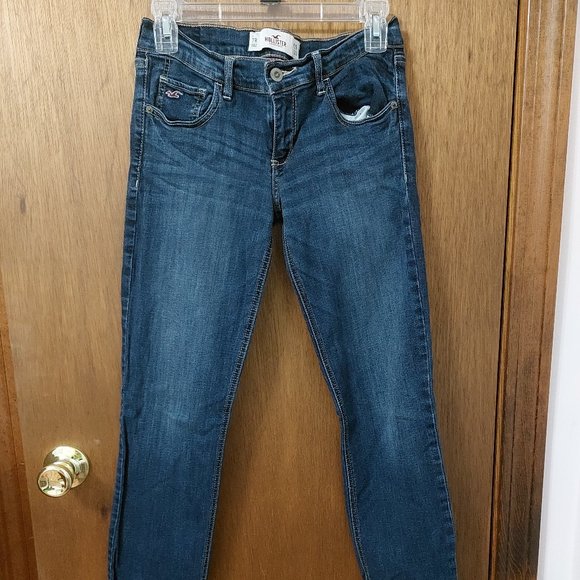 Hollister Jeans Socal Stretch Size 7 Regular - Picture 5 of 6
